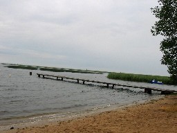 Plaa w Wolinie - molo