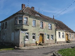 Kamieniczki mieszczaskie na przedmieciach Wolina