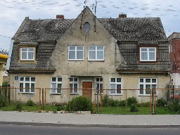 Zabytkowa kamienica na pnocnych przedmieciach Wolina